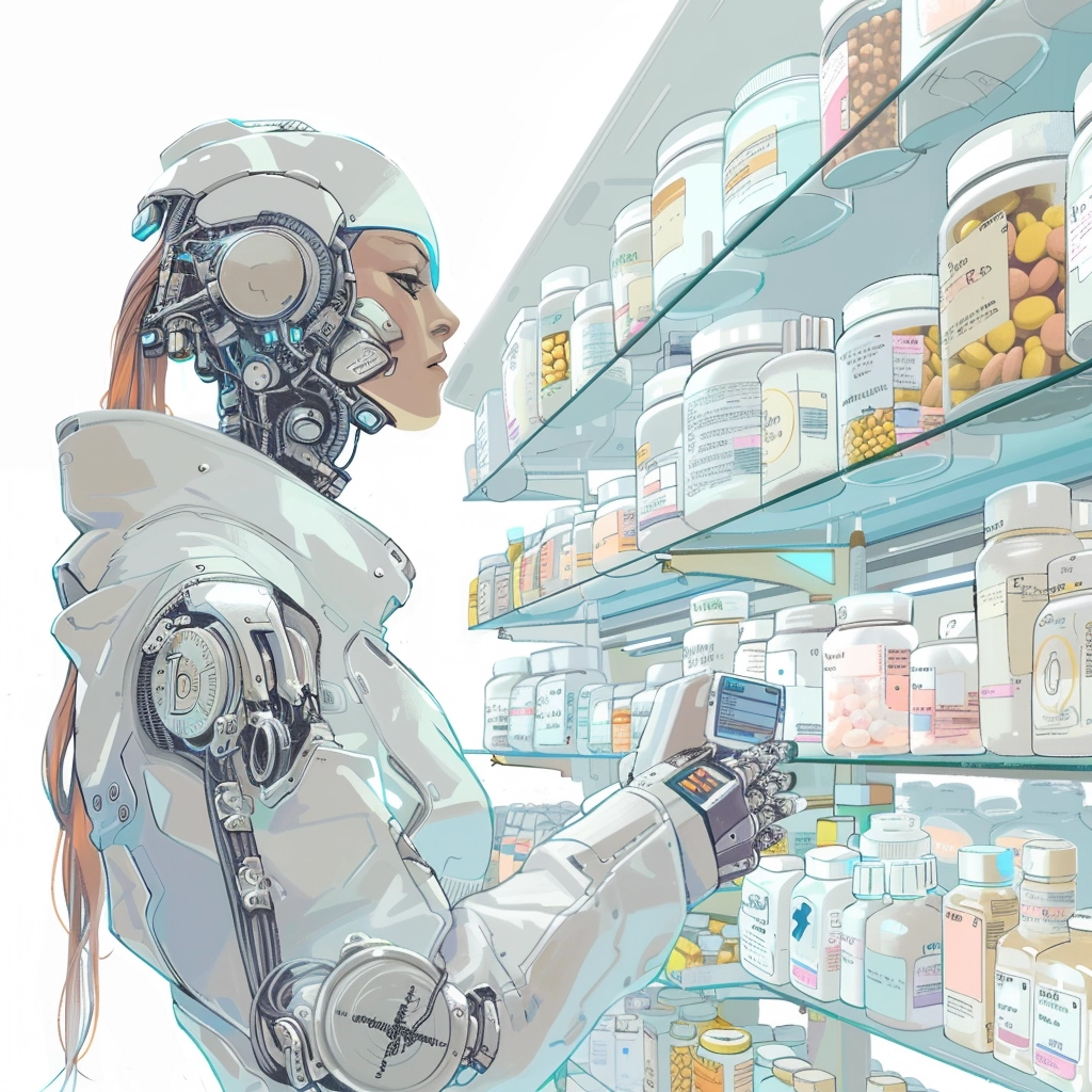 La pharmacienne du futur La pharmacienne du futur